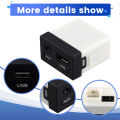 USB/AUX Audio Input Port Adapter Jack For Forte Cerato. 