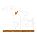 Ambient Air Temperature Sensor Replacement Accessories For Civic CRV Odyssey Accord 80525-TBA-A01 80525TBAA01. 