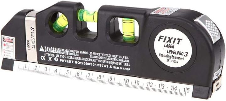 Fixit%20Laser%20Level%20Pro%203%20Multi-Purpose%20Measuring%20Tool%20With%208%20Feet%20Tape%20-%20Image%203