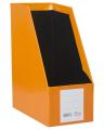 Magazine Holder Laminated 6" - Orange. 
