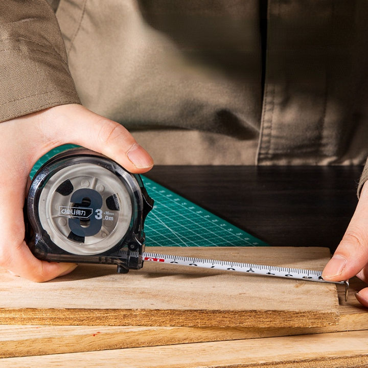 NEW Deli 1 Pcs 3/5/7.5/10 M Digital Tape Measure High Carbon Steel Retractable Tape Measurement Woodworking Portable Measuring Tools