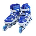 2022 Hot Sale Professional Outdoor Sports Flashing Mute flash wheel Skates Shoes for Kids |Children Flash Single-row Roller Skates Skating Shoes, Single Flash |MUT65K. 