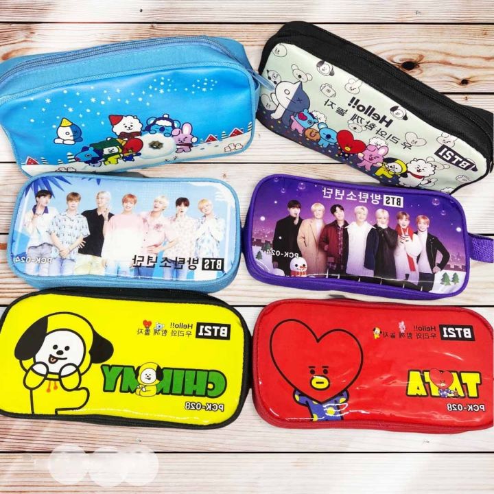 Bts BT21 PENCIL Box/BT21 PENCIL Box/PENCIL CASE Box/PENCIL CASE/PENCIL CASE
