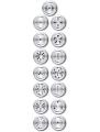 Stainless Steel Kitchen Press Gripo String Hopper Idiyappam Maker and Sev Murukku & Mixer Maker with 15 Different Jali Disk Blade (Made in India). 