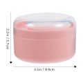 POWDER CASE (AB-12)|Infinity needs|Baby Soft Face Body Cosmetic Puff Sponge Bath Powder Container Box Case Random Color with case box. 