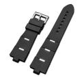 【ThinkWay】✘ Convex Rubber Silicone Watch Strap for Bvlgari DP42C14SVDGMT 8mm 22mm 22 x 7mm 22 x 8mm Accessories DIAGONO Series Watchband. 