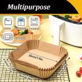 20/50/100Pcs Air fryer Baking Paper for Barbecue Plate Round Oven Pan Pad 16/20cm AirFryer Oil-Proof Disposable Paper LinerHats & Caps. 