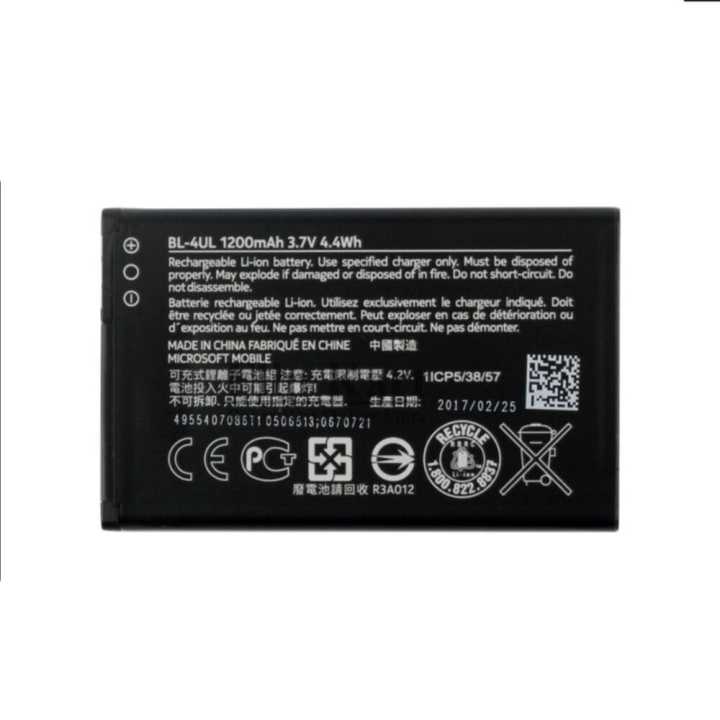 Nokia BL-4UL Battery High Capacity Replacement New Phone Mobile Battery Real Capacity 0 Cycle - BL 4UL BL4UL Mobile Phone Battery Smart Phone Battery Nokia