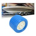 4 Piece Boat Trailer Ribbed Wobble Rollers Trailer Roller Boat Ramp Rollers Boat Lift Wheels Kit for Boat Yacht Trailer. 