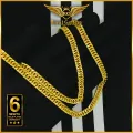 Gold Plated Cuban Chain With Free Gift Box. 