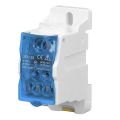 Din Rail Distribution Box BUS BAR Terminal Block 125A Box Rise Card Slot 690V Rail Type C45 Ukk125 Boxed Electrical Boxes. 