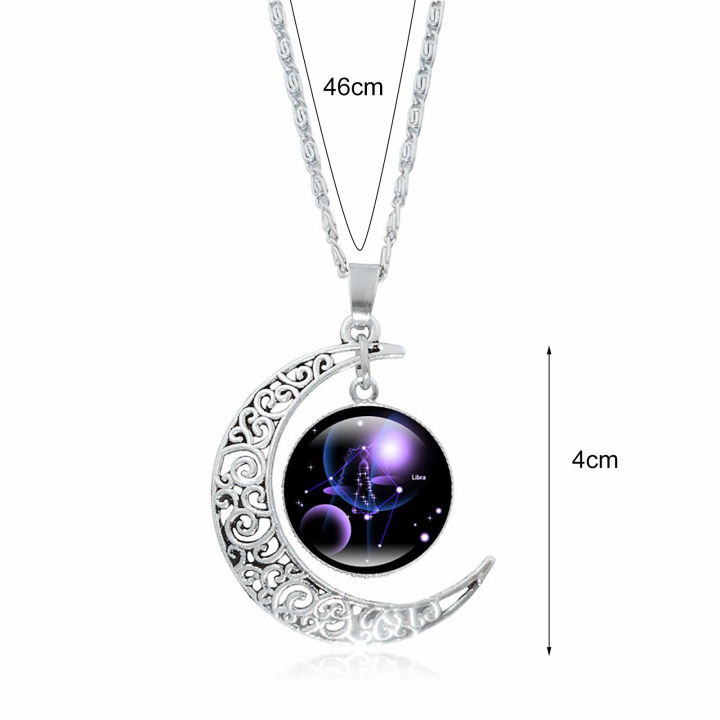 Chain%20Necklace%2012%20Constellation%20Moon%20Pendant%20Women%20Necklace%20-%20Image%208