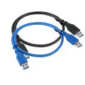 10pcs 30-300cm USB 3.0 PCI-E 1x to 16x Riser Card Adapter USB power data Cable For BTC Mining miner USB cord wire. 
