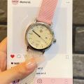 【Best-sellers】High-end Simple American Style Watch for Men and Retro Small Niche Couple for Middle and High School Students with Cloth Bag. 