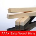 High Quality 500mm long 3x3mm Square wooden bar AAA+ Balsa Wood Sticks Strips for airplane/boat DIY model 25 Pcs. 