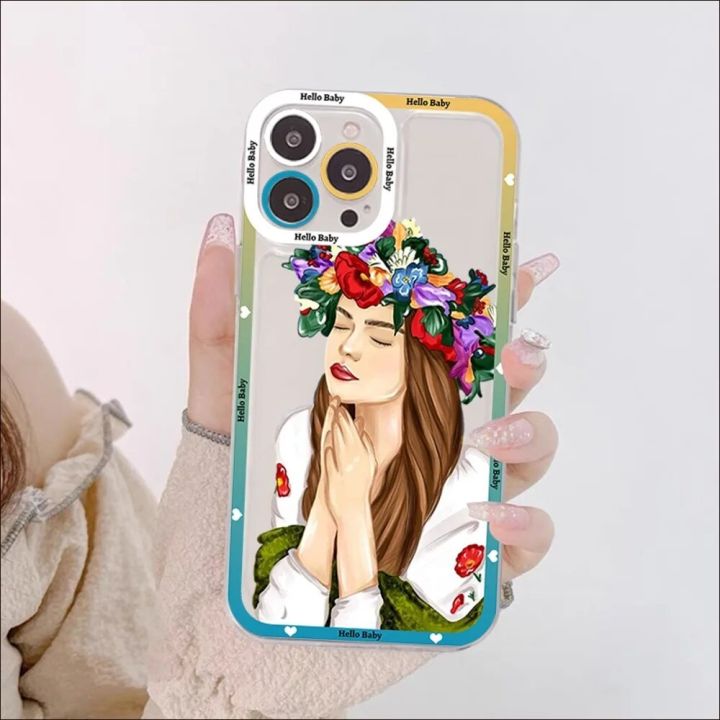 Ukraine%20Ukrainian%20Girl%20Phone%20Case%20For%20iPhone%2015%2014%2011%2012%2013%20Pro%20XS%20Max%20XR%20X%207%208%206%206S%20Plus%20Soft%20Clear%20Back%20transparent%20Cover%20-%20Image%205