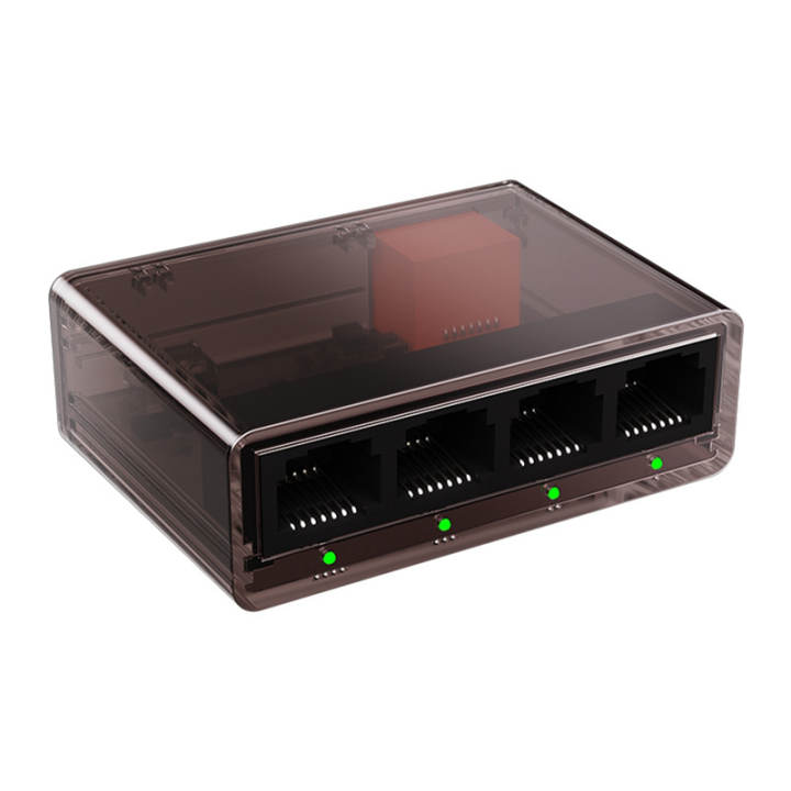 5 Port Ethernet Network Switch Gigabit Ethernet Splitter 1 to 4 Network Extension Splitter