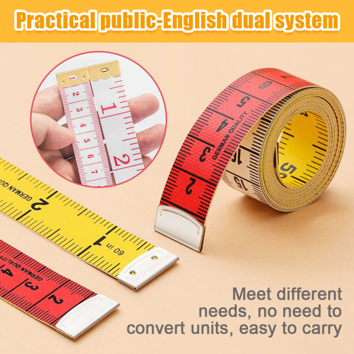 1.5M Color Soft Measuring Tape Garment Measuring Ruler Scale Body ...