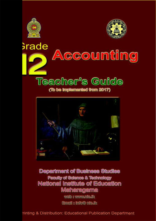 Accounting Teachers Guide - Grade 12 - English Medium
