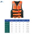 Swimming Vest Survival Suit High Buoyancy 360° Reflective for Boating XL Orange. 