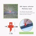 25pcs 360 Degree Micro Sprinkler Garden Water Sprayer Agriculture Drip Irrigation System. 