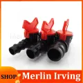 【ZOSR】Merlin Irving Shop 1/2 3/4 Garden Watering Hose Tap DN15 DN20 Irrigation Water Valve 16mm 20mm 25mm PE Waterstop Connector Cranes. 