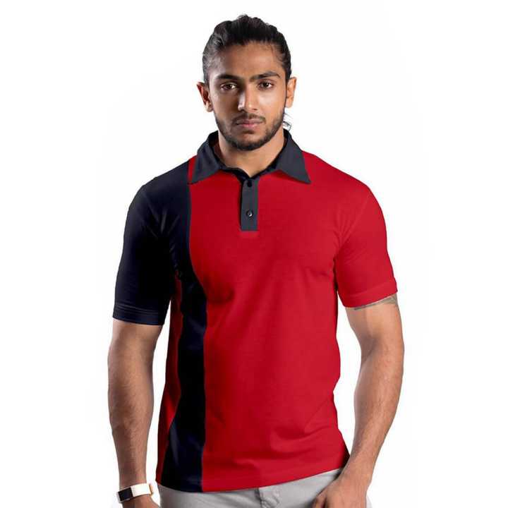 Privi Fashion Unique Design Premium Quality Knit Collar T-Shirt for Men