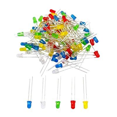 3mm%20LED%20Bulb%20Red%20Green%20Blue%20Yellow%20Orange%20White%20Diffused%20Clear%20Light%20Emitting%20Diode%2050pcs%20-%20Image%203