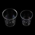 paper cups 30/50X Drinks Pudding Boxes Reusable Reusable Muffin Cup Disposable Dessert Cups Plastic Transparent Cu ake RoundParty Tableware. 