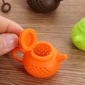 【NEW】 1Pcs Creative Teapot-Shape Tea Infuser Strainer Silicone Tea Bag Leaf Filter Diffuser Teaware Teapot Accessory Kitchen Gadget. 
