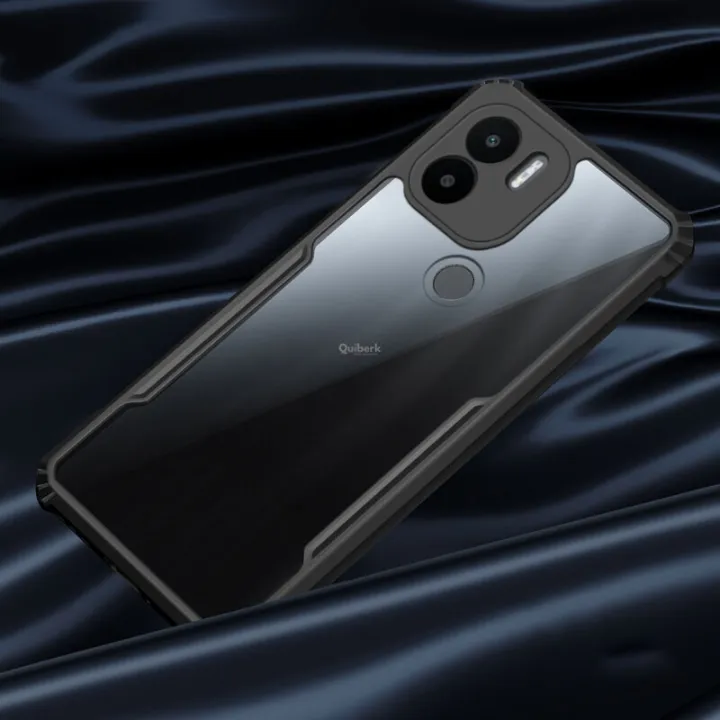 Quiberk%20for%20Xiaomi%20Redmi%20A1%20Plus%20/%20A2%20Plus%20Case%20Edge-Reinforced%20Shockproof%20Hard%20Transparent%20Phone%20Cover%20-%20Image%203