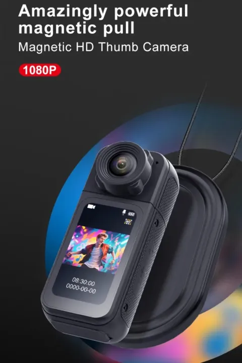 Powerful%20Magnetic%20Thumb%20Action%20Camera%20Real%20Time%20Monitoring%20Vlogging%20Recorder%201080p%20Sport%20Camera%20WiFi%20App%20Control%20-%20Image%202