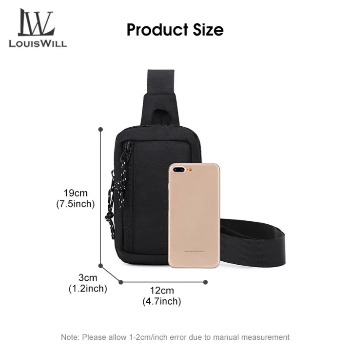 LouisWill%20Men's%20Bag%20Fashion%20Oxford%20Bag%20Mini%20Anti-Scratch%20Bag%20Wear-Resistant%20Diagonal%20Shoulder%20Bag%20Small%20Chest%20Bag%20Waterproof%20Crossbody%20Bag%20Unisex%20Small%20Chest%20Bag%20Mini%20Japanese%20Sport%20Fashion%20Sling%20Phone%20Bag%20-%20Image%209
