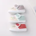 Cotton Soft Baby Girls Flat Newborn Toddler Leaning Walking Shoes Flats. 