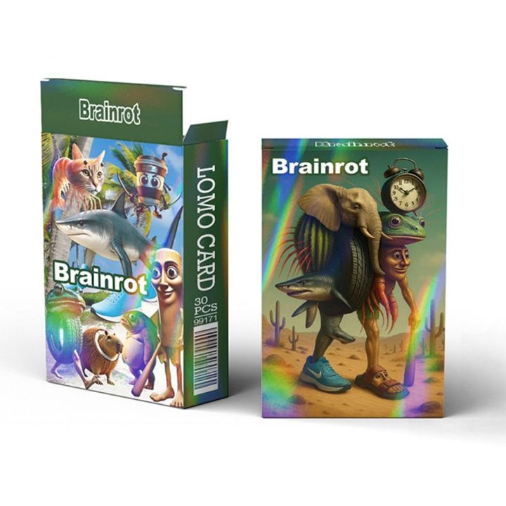 30pcs/box%20Fashion%20Tung%20Tung%20Sahur%20Photocard%20Lomo%20Card%20Stickers%20Brainrot%20Animals%20Tralalero%20Tralala%20Holographic%20Postcard%20Sticker%20Double%20Side%20Flash%20Mob%20Star%20Photo%20Cards%20-%20Image%204