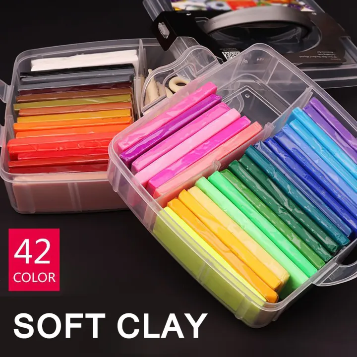 %E3%80%90GlobalTrendz%E3%80%9112/42%20Colors%20Polymer%20Clay%20Starter%20Kit%20DIY%20Oven%20Bake%20Clay%20Baking%20Modeling%20Clays%20Accessories%20And%20Storage%20Box%20Kid%20Gift%20-%20Image%205