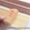 3D Wall Skirting Wallpaper Baseboard Flexible Waterproof PE Foam Molding Trim Peel Stick Rubber Wall Base Moulding Trim Self-Adhesive Vinyl Wall Sticker Decoration. 