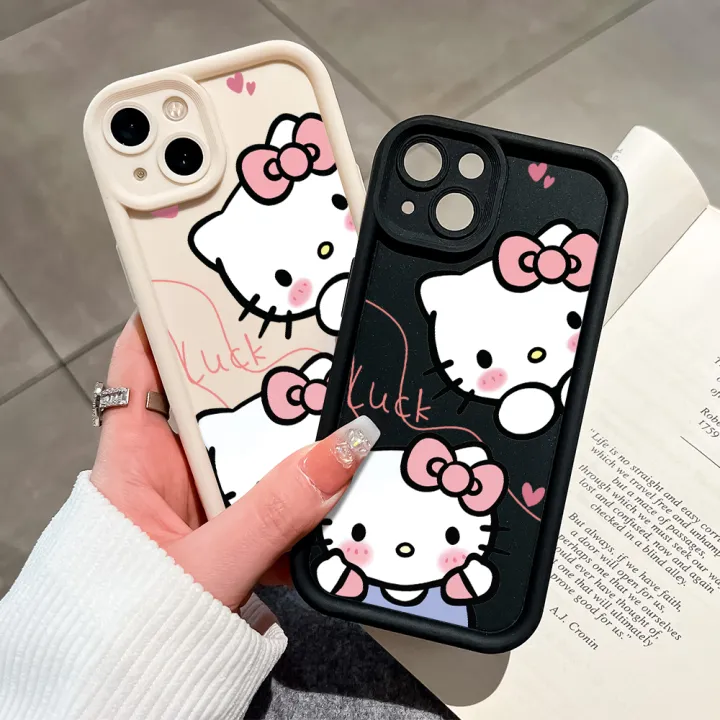 Hontinga%20for%20OPPO%20A15%20A15S%20Back%20Cover%20Cute%20Shy%20Hello%20Kitty%20Pattern%20Ladder%20Soft%20Camera%20Protection%20Rubber%20Phone%20Case%20for%20Girls%20-%20Image%205