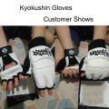 Kyokushin Karate Hand Protector Kiokushinkai Karate Fighting Gloves Professional Martial Arts Boxing Gloves Киокушин каратэ. 