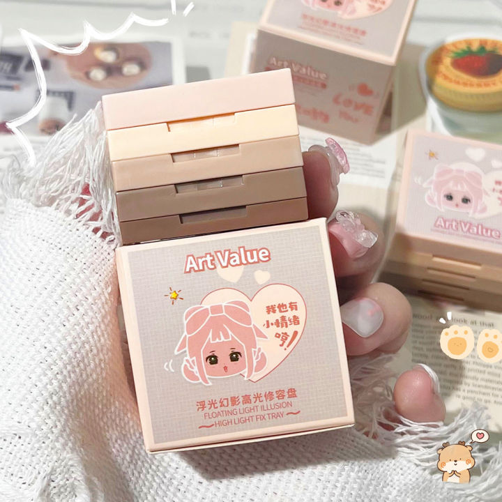 4%20In%201%20Case%20Highlighter%20Contour%20Palette%20illuminator%20Makeup%20Sets%20Matte%20Contour%20Powder%203D%20Bronzer%20Blush%20Highgloss%20Palette%20Cosmetic%20-%20Image%206