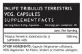 INLIFE Tribulus Terrestris For Men | Gokshura with Saponins 40%, 1000mg per serving - 60 Vegetarian Capsules (Pack of 1, 60)(FROM INDIA)NUSS. 