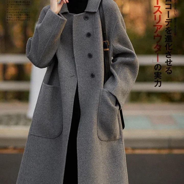 Yfashion%20Women%20Cotton%20Pea%20Coat%20Fashion%20Solid%20Color%20Long%20Sleeves%20Mid-length%20Wool%20Coat%20With%20Pockets%20Winter%20Loose%20Casual%20Jacket%20-%20Image%207
