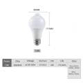 E27 Human Body Sensing Bulb Auto ON/OFF Night Light PIR Sensor Light AC85-265V Energy Saving LED Bulbs For Home Parking Lighting 1Pcs. 