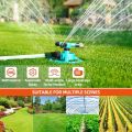 360 Degree Automatic Rotating Garden Lawn Water Sprinklers System Quick Coupling Lawn Rotating Nozzle Garden Irrigation Supplies. 