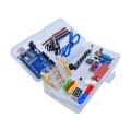 Uno R3 Learning Kit With Breadboard and Sound, Water Level, Humidity, Distance Detection and LED Control [MOD-DEV-006]. 