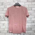 D-Blaq Red Striped Raglan T-Shirt. 