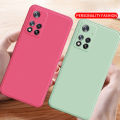 For Xiaomi Redmi Note 11 Pro+ 5G/Note 11 Pro Plus 5G Phone Case Lens Protection Casing Solid Straight Edge Liquid Silicone Soft TPU Back Cover. 