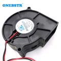 Fan 5V 12V Blower Fan Centrifugal Blower 7.5cm. 