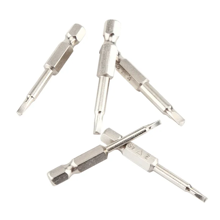 %E3%80%90TrendGlobe%E3%80%91New%205Pcs/Set%20%2050mm%201/4in%20Hex%20Shank%20Triangle%20Magnetic%20Triangle%20Head%20Screwdriver%20Bits%20Electric%20Power%20Anti%20Slip%20Tool%20Accessories%20-%20Image%205