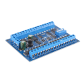 DC 12V 24V 16 Input 16 Output RS485 Remote Control Switch PLC IO Expansion Board Modbus RTU Module, Only Board. 